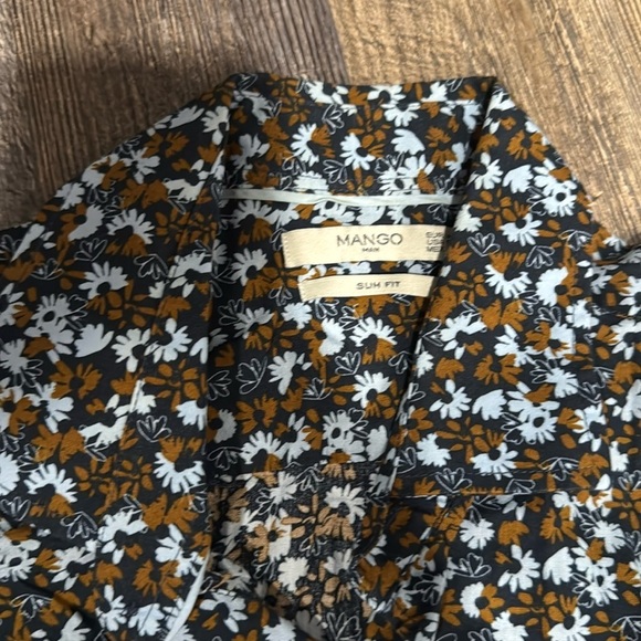 Mango slim fit - Long sleeve shirt for men - Picture 5 of 7